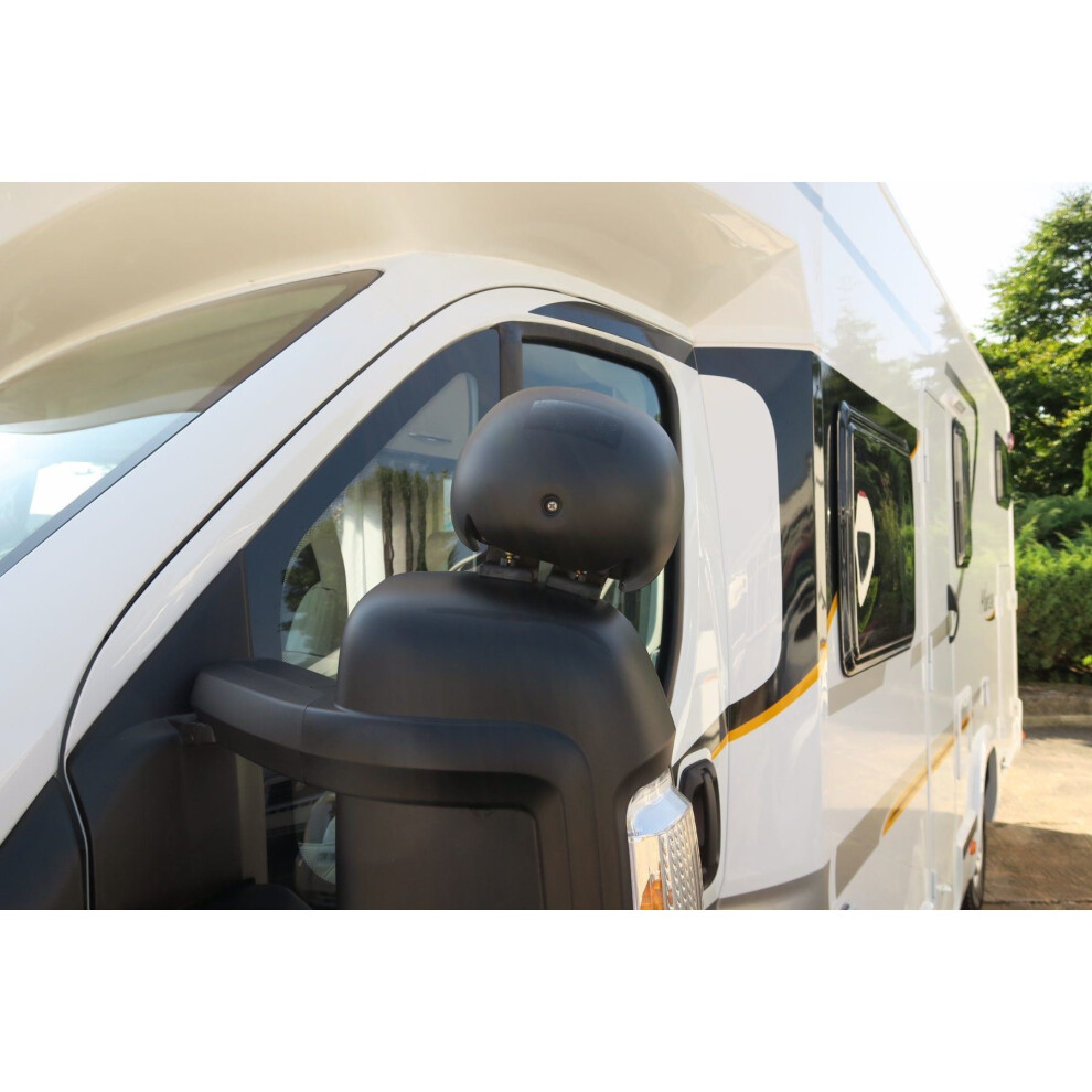 Milenco BLACK Aero Blind Spot Mirror -Adjustable- Van, Motorhome, Horsebox - Image 2