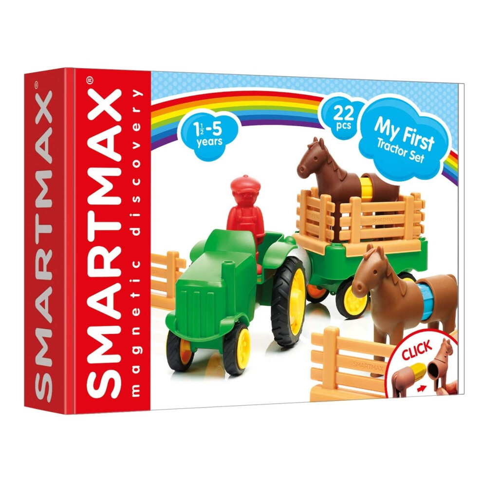 SmartMax My First Tractor Magnetic Set 22 PCs