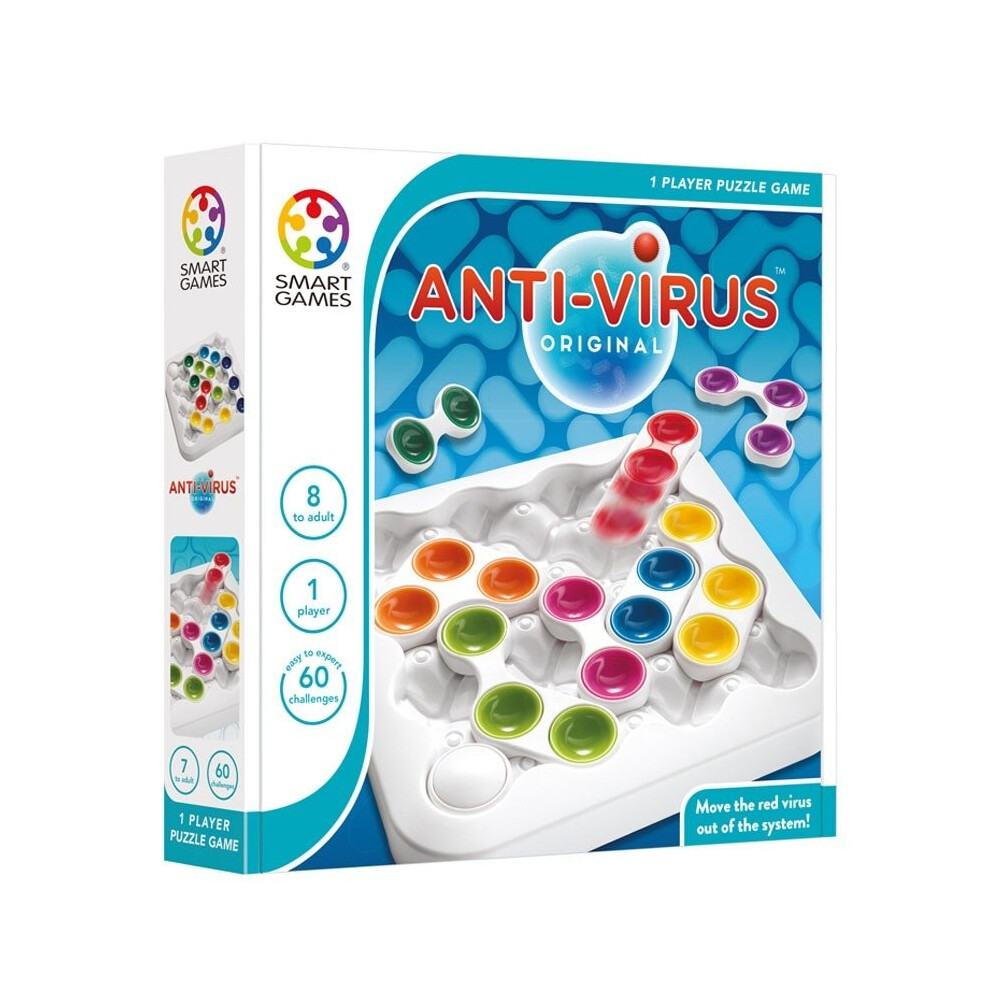 SmartGames Anti-Virus One Player Puzzle Game-image-OPC-P56BYGH-NEW