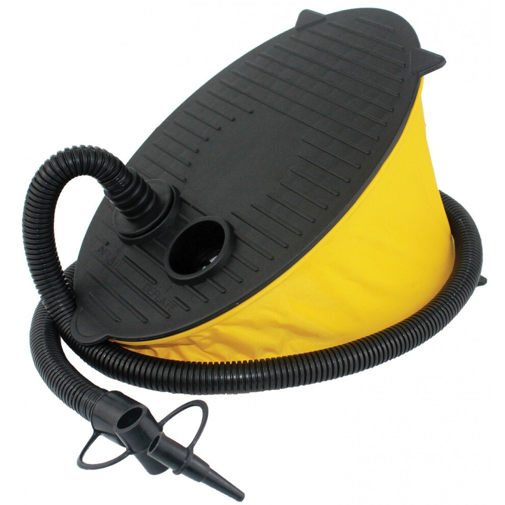 Yellowstone 5L Heavy Duty Foot Pump Inflator