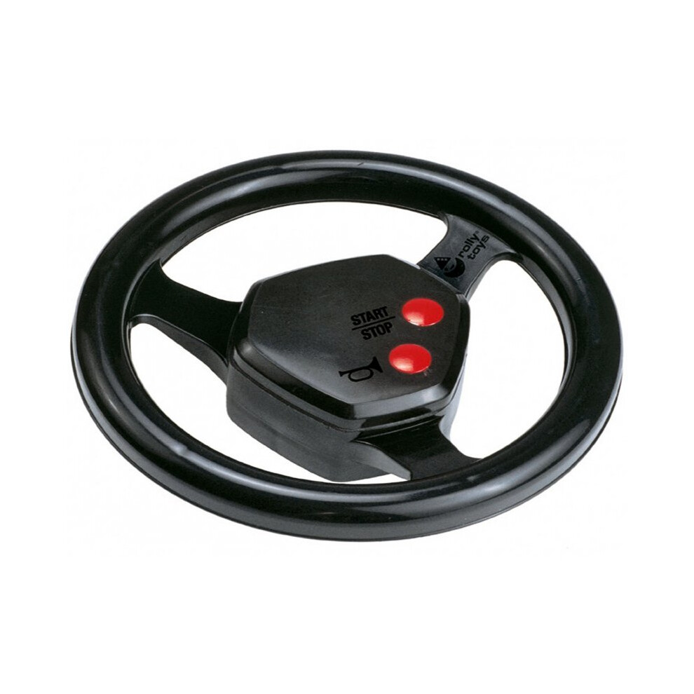 Photos - Other Toys Rolly Toys Electronic Steering Wheel Black - Rolly 