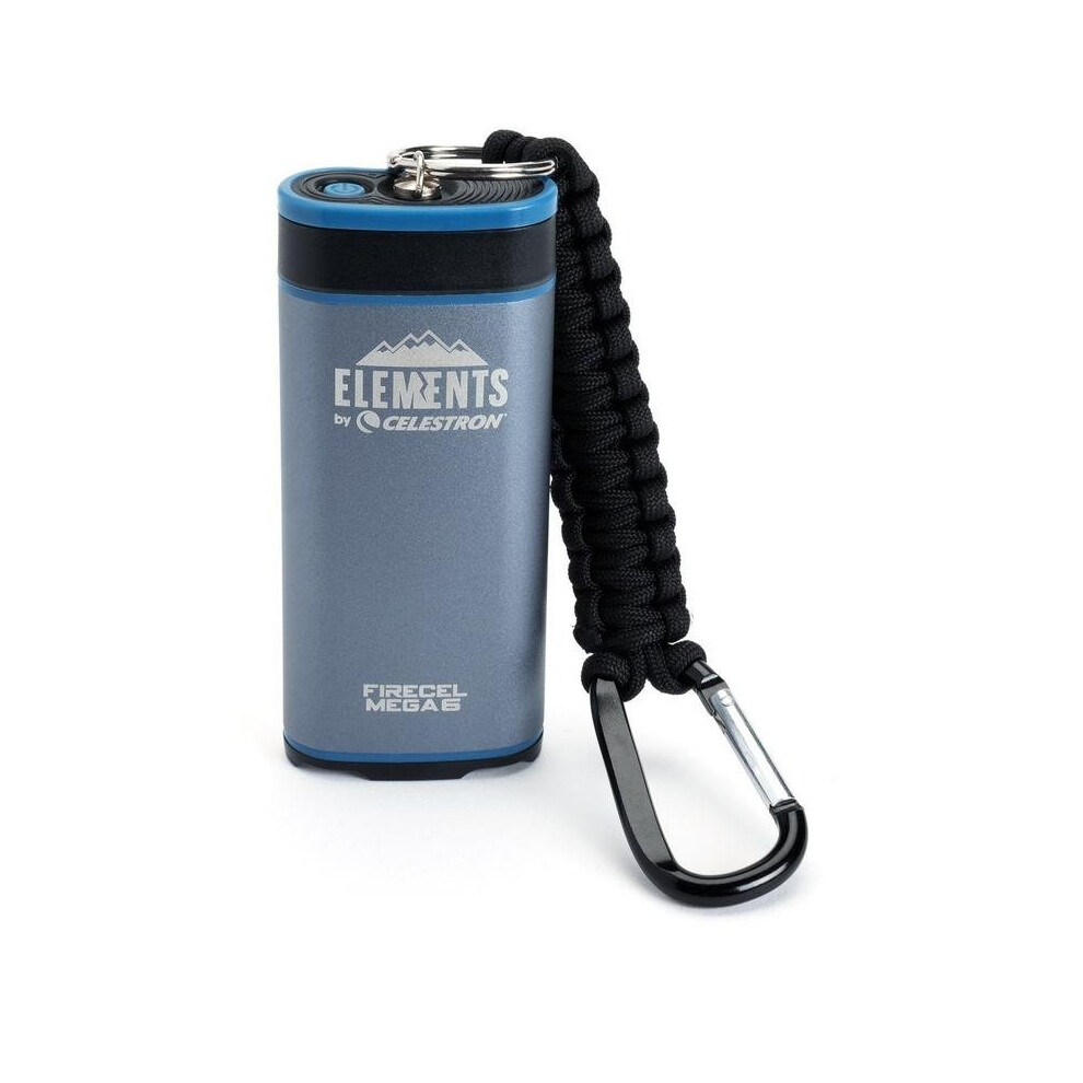 Celestron Elements FireCel Mega 6 3-in-1 Tool-Torch, Hand Warmer and Power Bank
