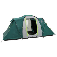 Coleman Spruce Falls Vis-a-Vis 4 Family Tent - Green/Grey