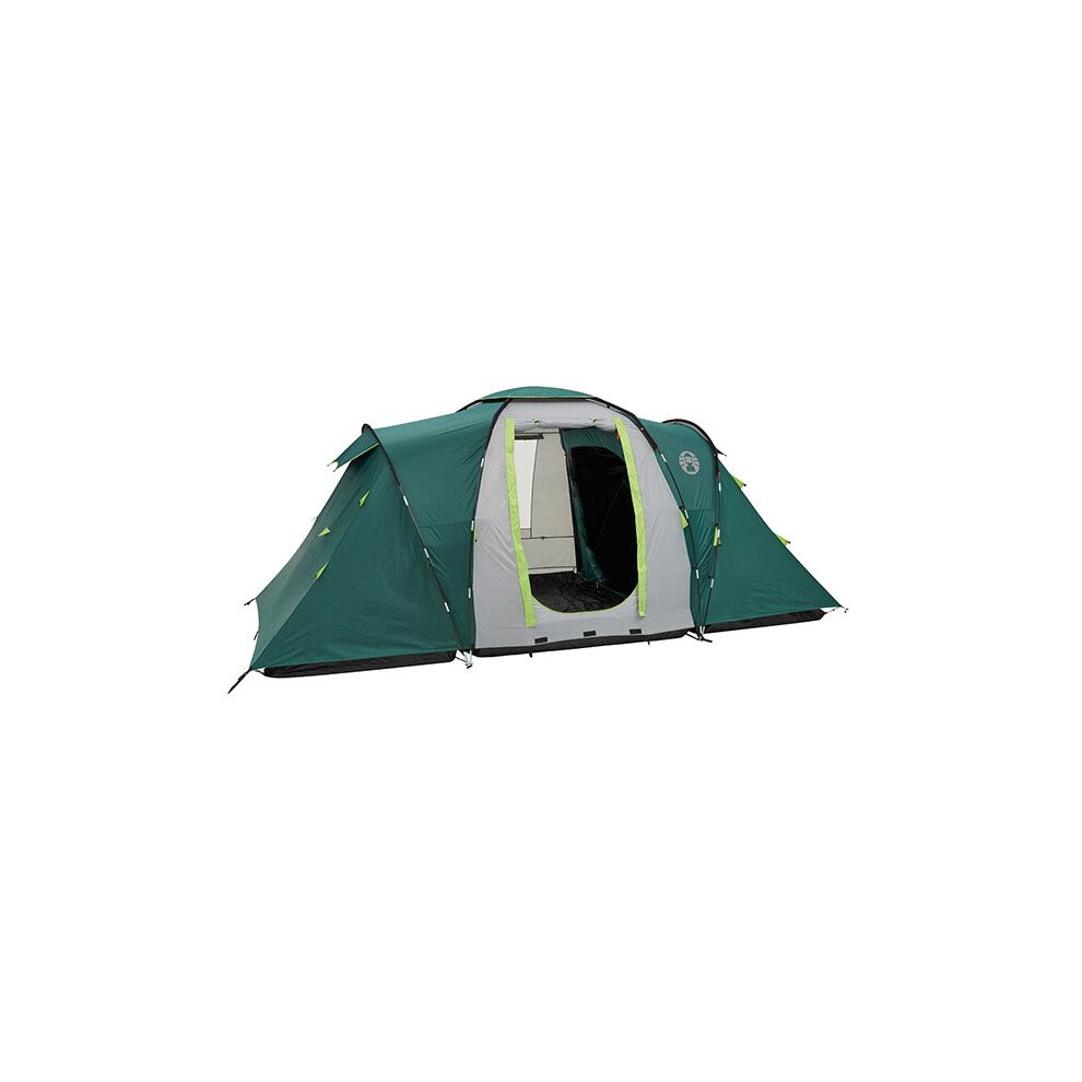 Coleman Spruce Falls Vis-A-Vis 4 Family Tent - Green/Grey