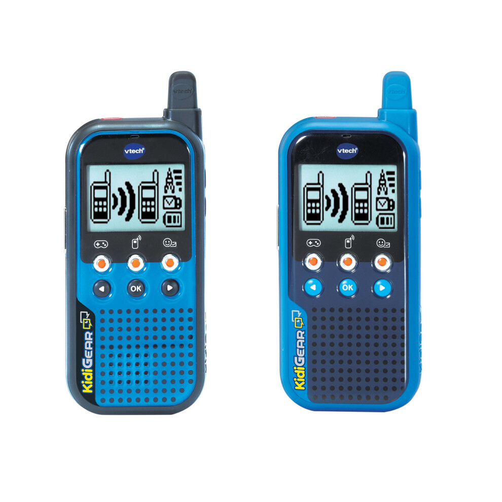 Vtech KidiGear Blue & Black Walkie Talkies