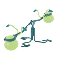 TP Toys Spiro Hop Seesaw Fun Soft Bounce Ages 3 Years+ Green/Blue