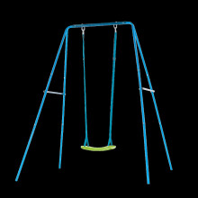 TP Toys 2 in 1 Metal Swing Set With 2 Seats Blue Ages 6 Months -8 Years