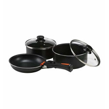 Vango Gourmet Camping Cook Set Non-Stick Black