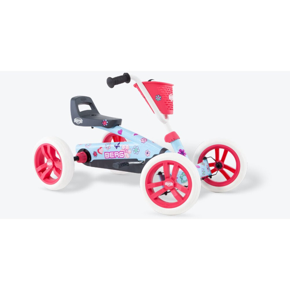 BERG Buzzy Bloom Pink Pedal Kart Ages 2-5 Years