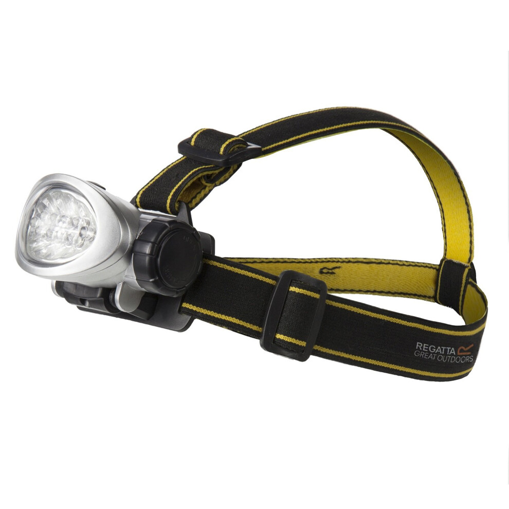 Regatta 10 LED Head Torch - Black/Seal Grey