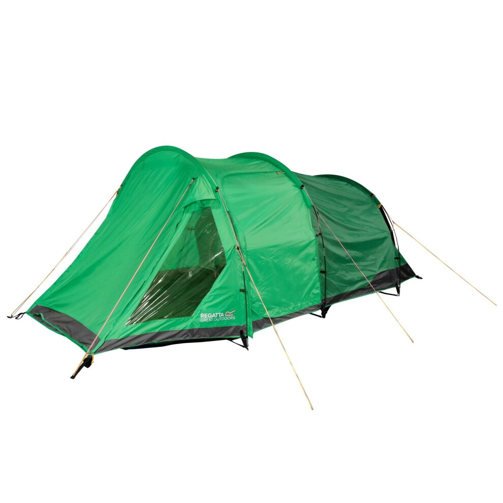 Regatta Vester 4 Person Family Tent - Extreme Green