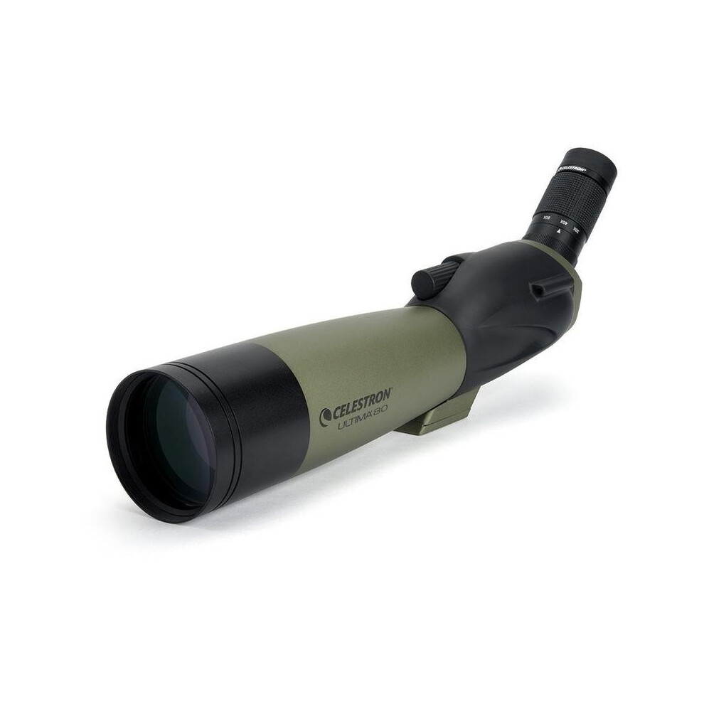 Celestron Ultima 80 - 45 Degree Angled Spotting Scope Green