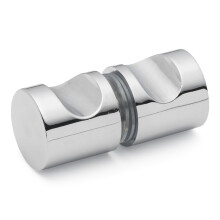 Shower Door Handle/Knob Chrome Zinc Alloy K009
