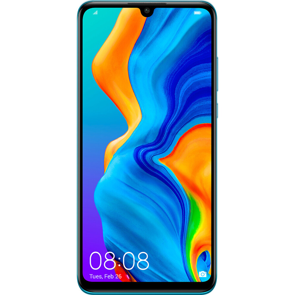 HUAWEI - HUAWEI P30 Lite 中古 OCNモバイル HUAWEI P30 lite Peacock Blue 64GB (OCNモバイル版 シムフリー