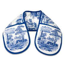 Portmeirion Blue Italian Double Oven Glove