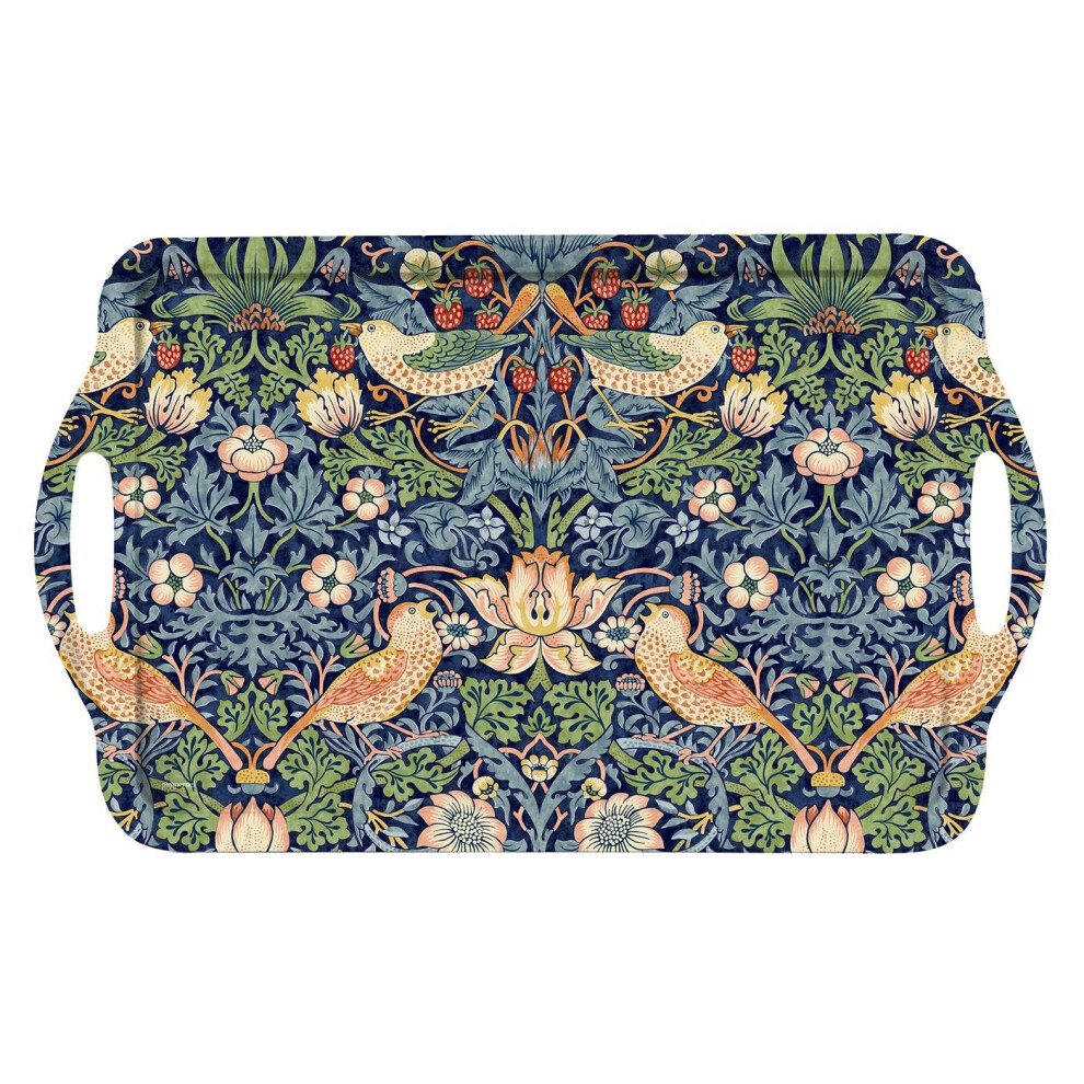 Pimpernel Morris & Co Strawberry Thief Large Tray Blue