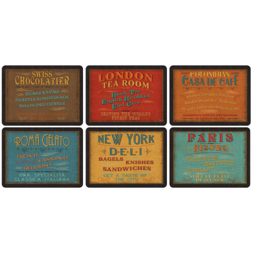 Pimpernel Pimpernel Lunchtime Placemats Set of 6