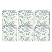 Pimpernel Willow Boughs Blue Coasters, Set of 6