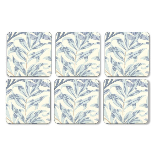 Pimpernel Pimpernel Willow Boughs Blue Coasters, Set of 6