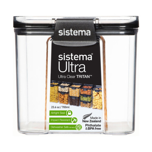 Sistema Sistema Tritan Storage Square Canister 700ml 1