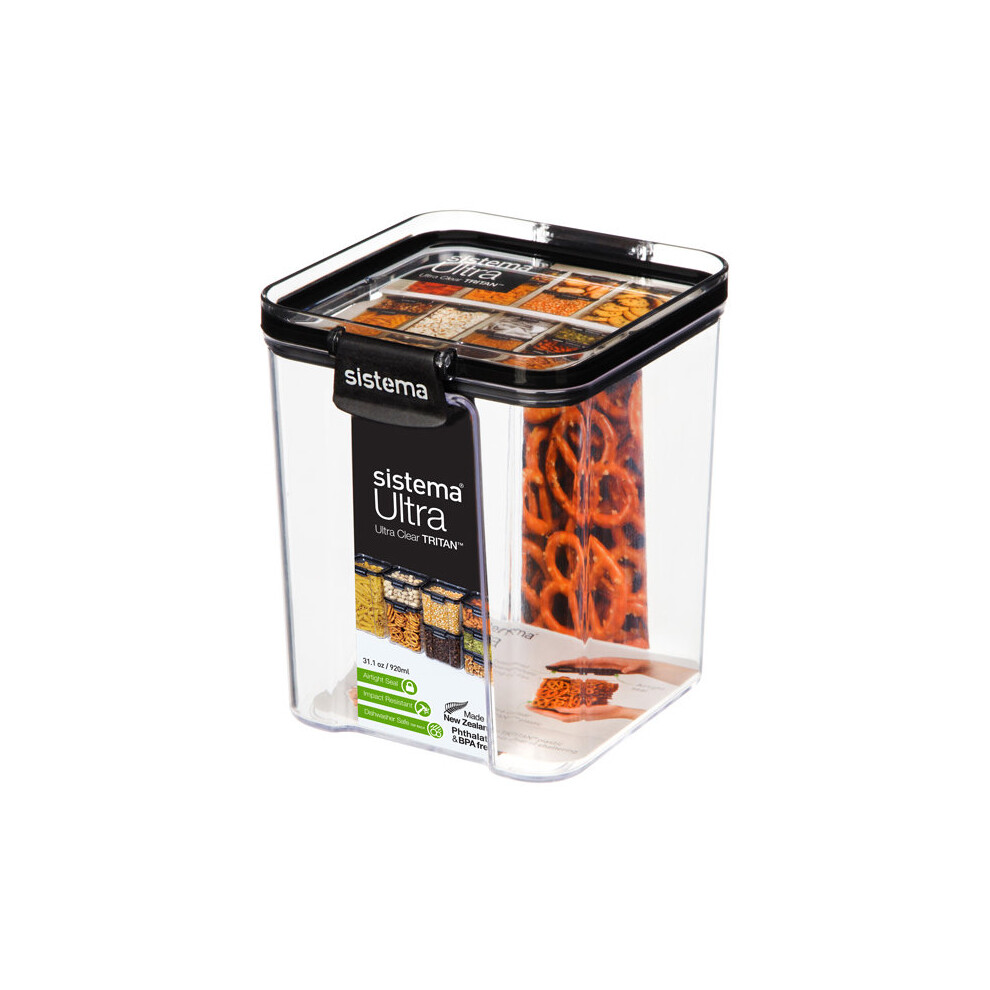 Sistema Tritan Storage Square Canister 920Ml