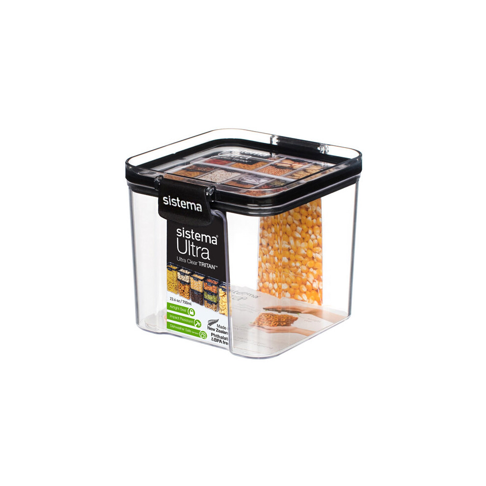 Sistema Tritan Storage Square Canister 700ml