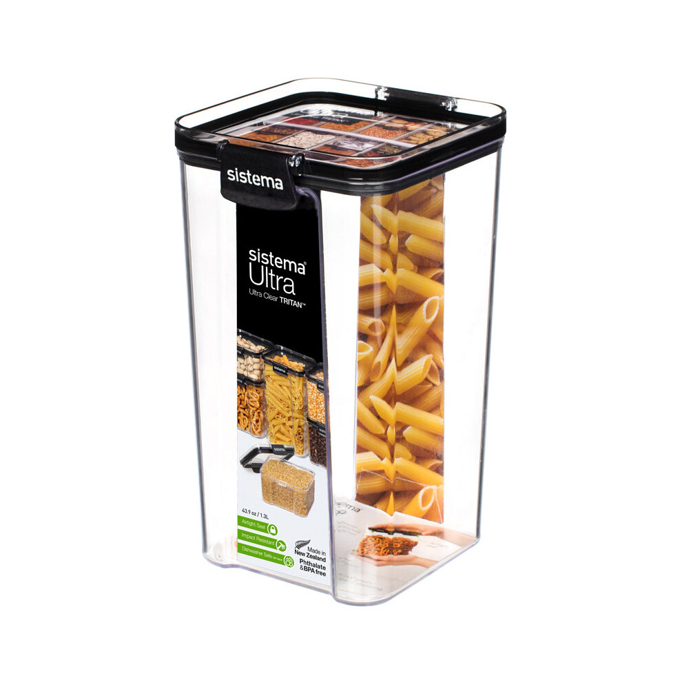 Sistema Tritan Storage Square Canister 1.3L