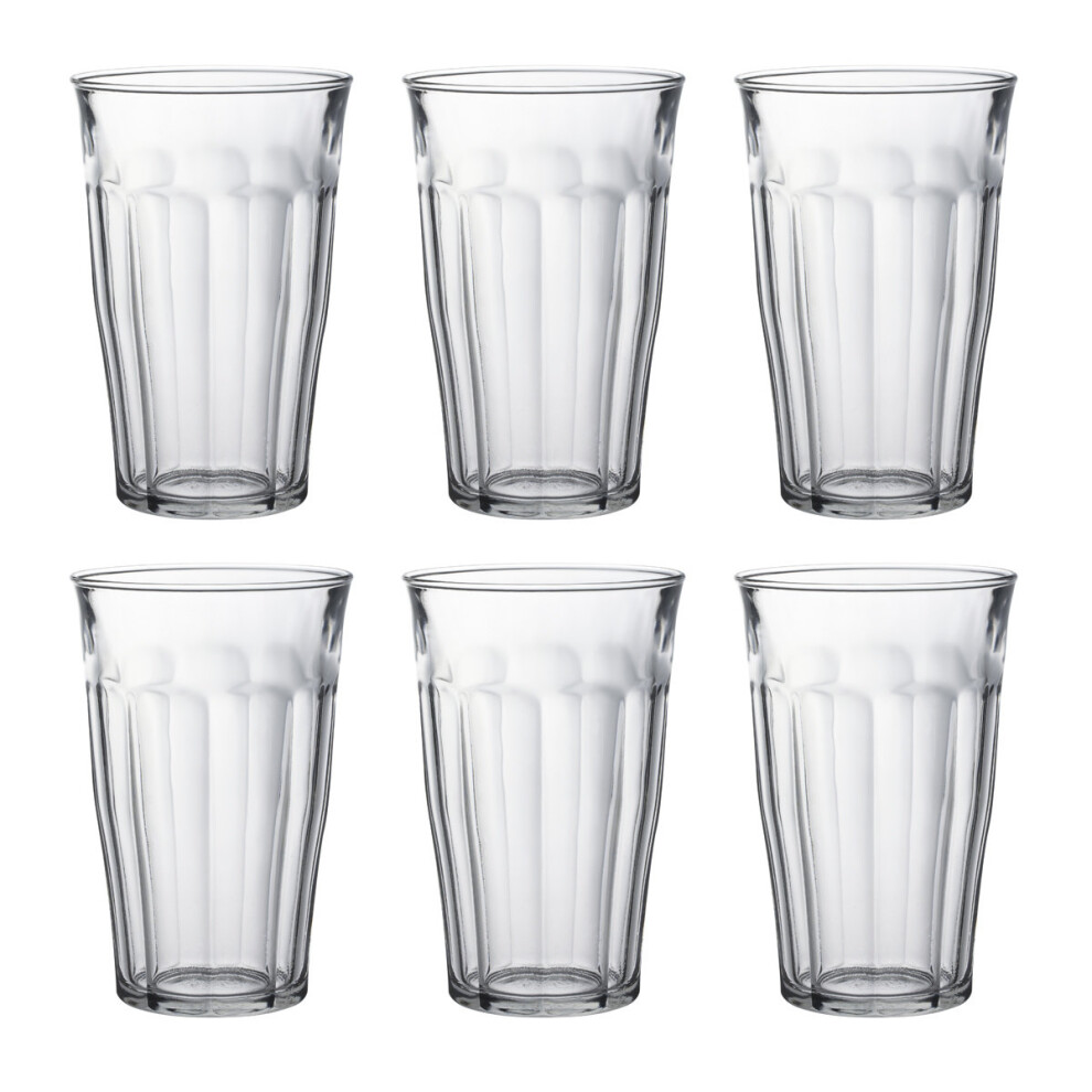 Duralex Set of 6 Picardie Tumblers, 50cl