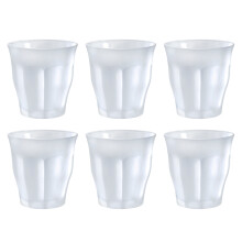 Duralex Set of 6 Picardie Frosted Tumblers, 25cl