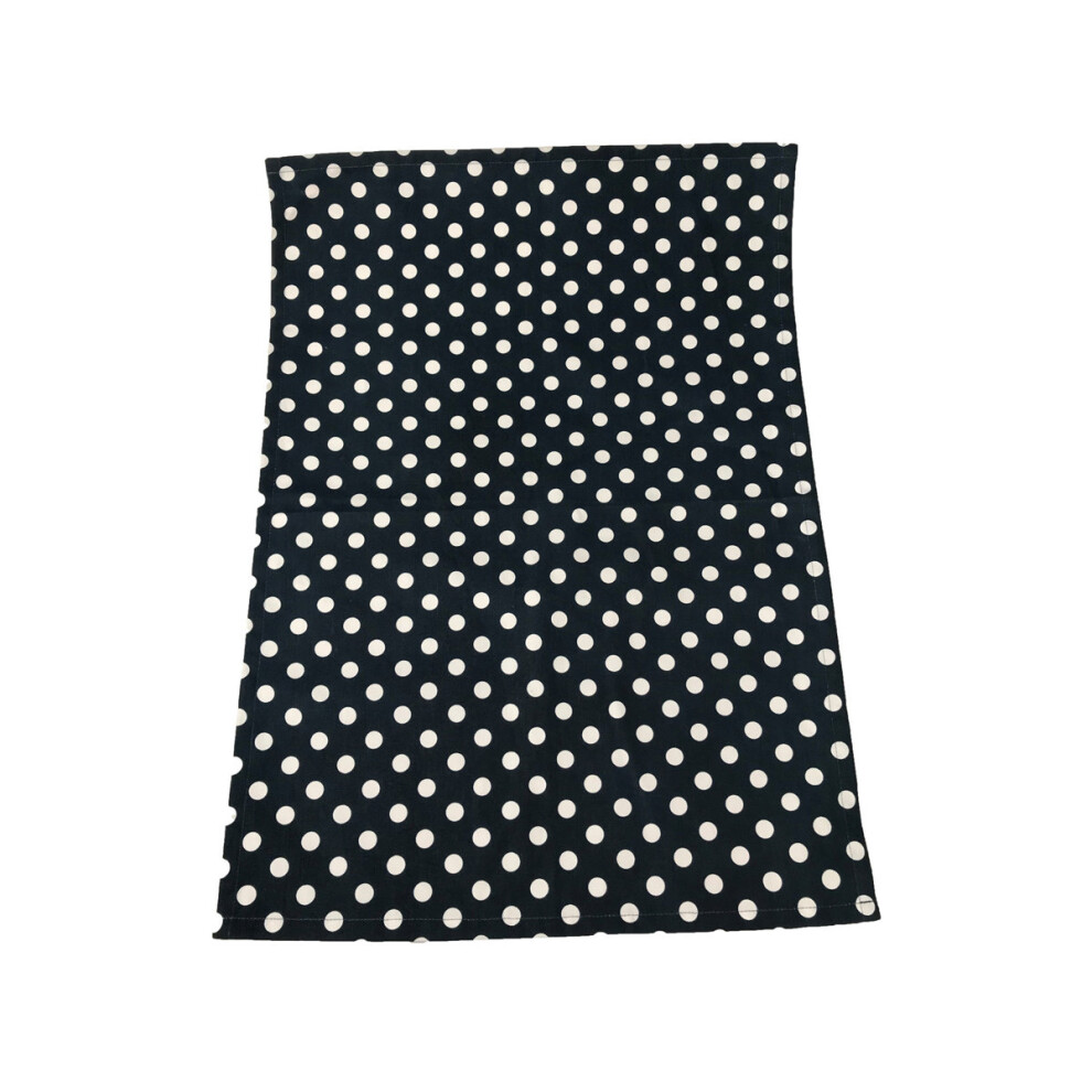 Dexam Polka Tea Towel, Indigo