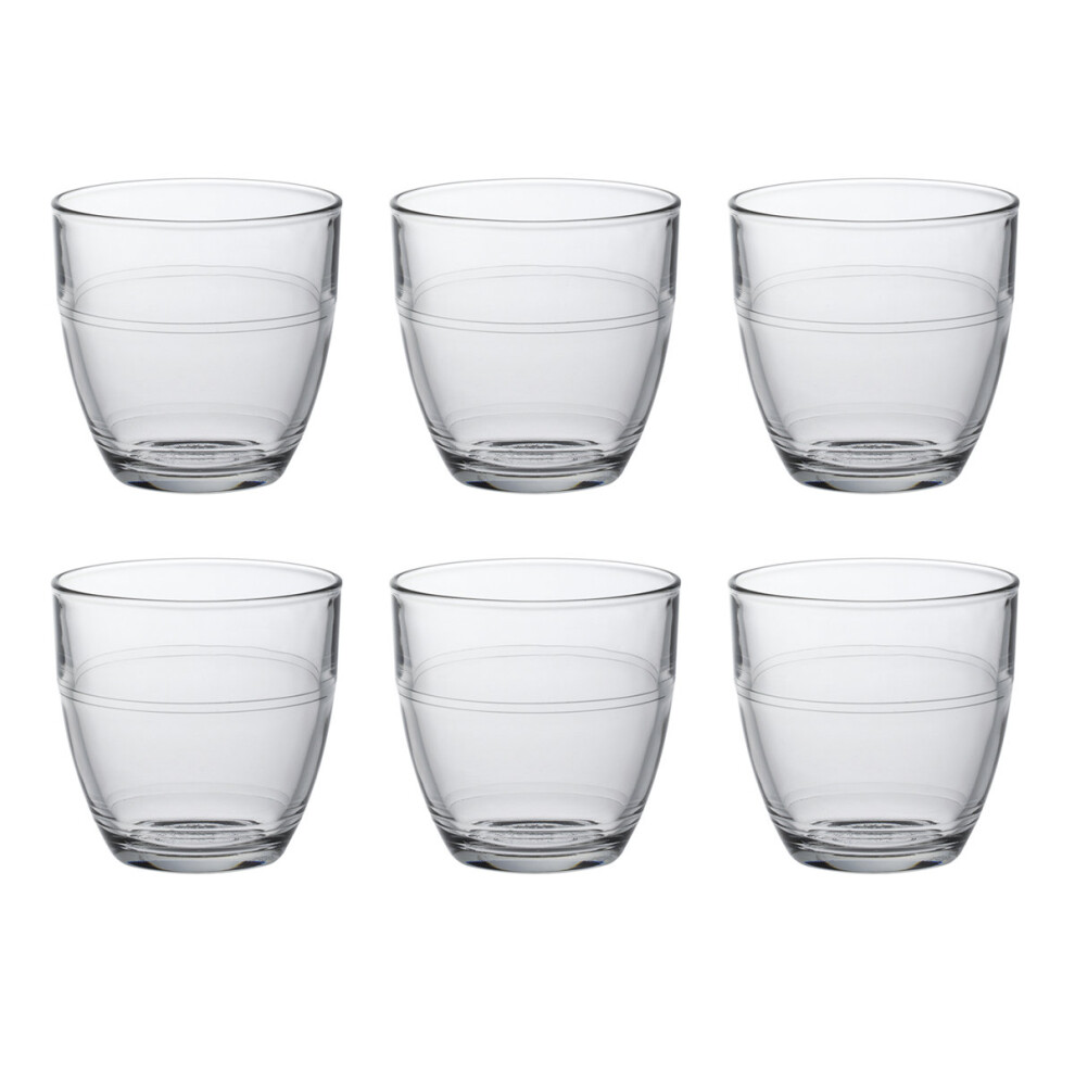 Duralex Set of 6 Gigogne Tumblers, 16cl