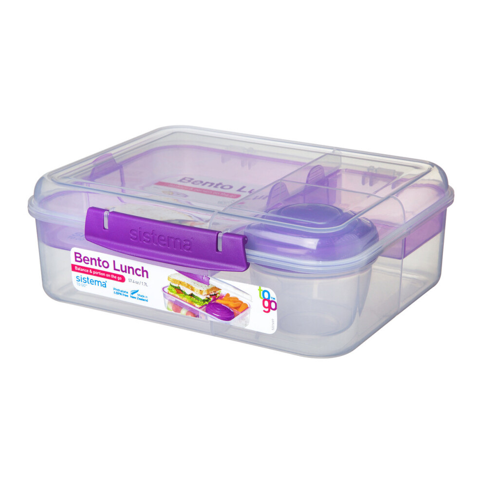 Sistema Bento Lunch To Go, Purple