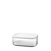Bote fromage Mepal MODULA pour cheddar ou mozzarella avec couvercle transparent, portable et hermtique, sans BPA, contient 68 oz, 1 pice