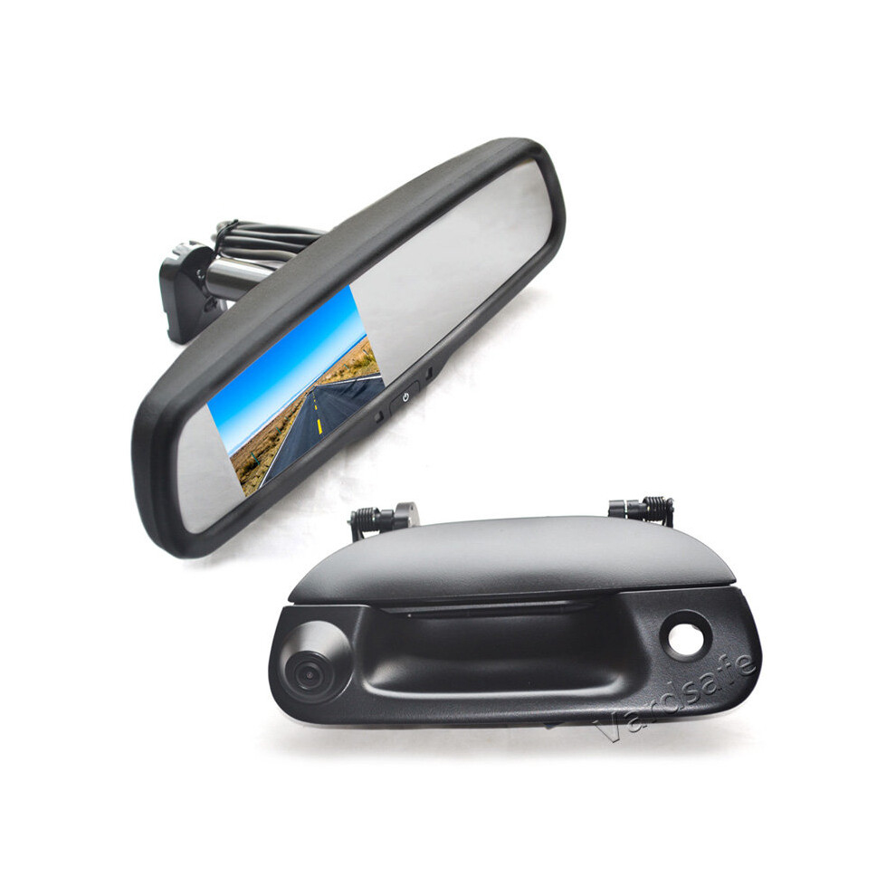 Vardsafe Reverse Backup Camera + Replacement Rear View Mirror Monitor For Ford F150 F250 F350 F450 F550 (1997-2007) 8414756269093