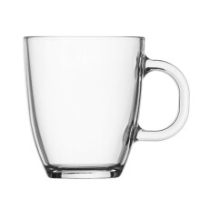 Bodum Bistro Single Glass Coffee Mug, 0.35L, 12oz