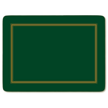 Pimpernel Classic Emerald Green Placemats Set of 6