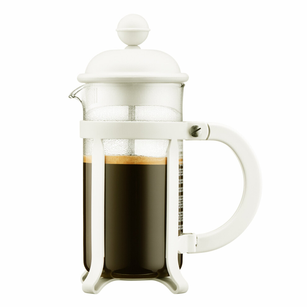 Bodum Java 0.35L Cafetiere Coffee Maker, Off White
