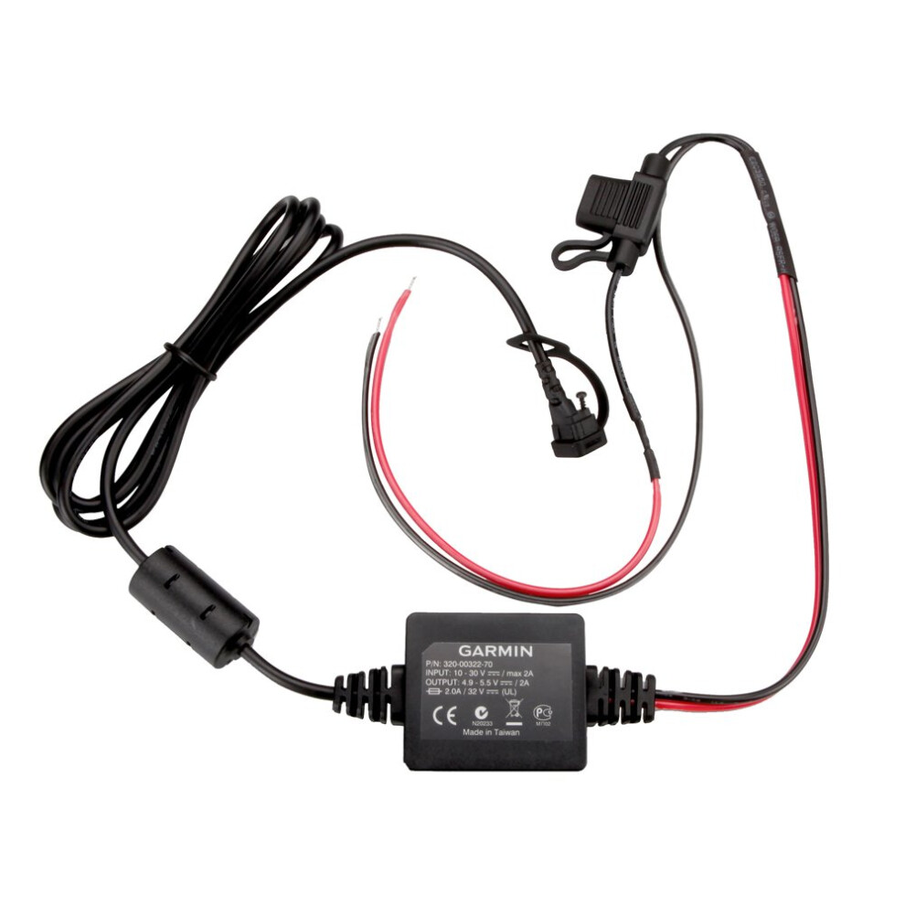 Garmin Motorcycle Power Lead / Cable?For Zumo 340Lm 345Lm 350Lm 390Lm 395Lm 396Lmt-S Gps