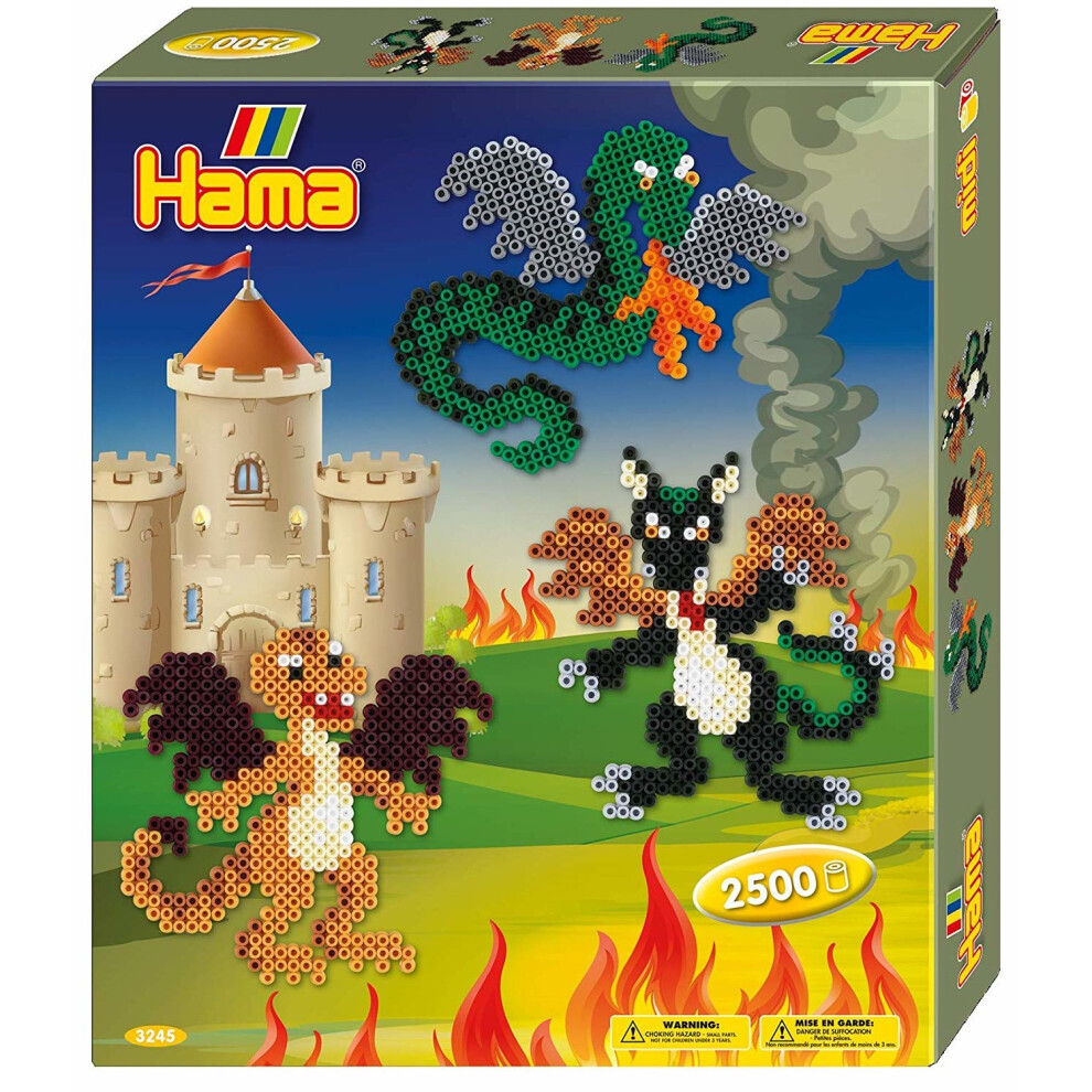 Hama Beads 3245 Gift Box Dragons