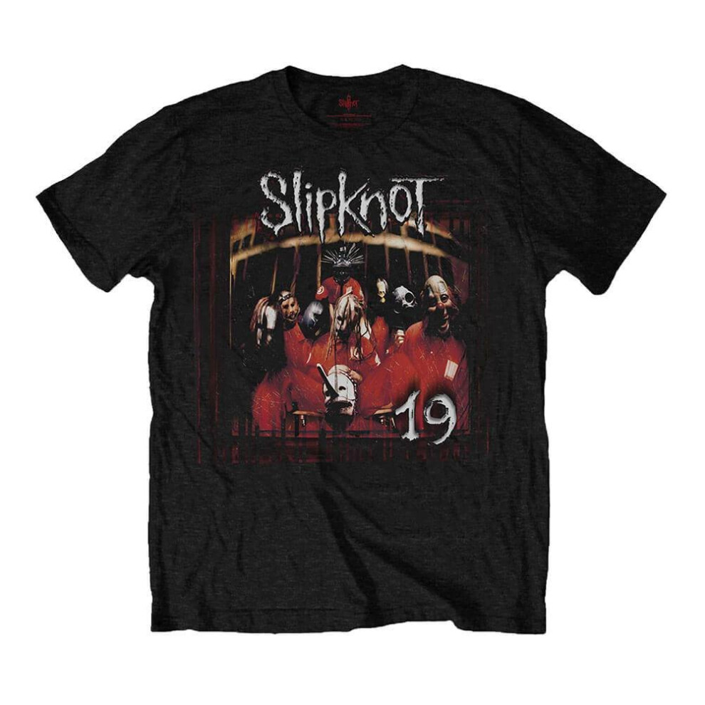 (2XL) Men's Slipknot Debut Album 19 Years Black T-Shirt