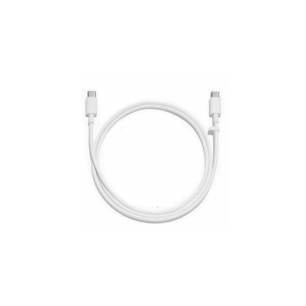 Genuine Official Google Type C USB Type C to USB Type C USB Data Cable for Pixel 2 / 3 / 3a XL - White (Bulk Packed)