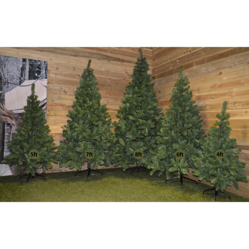 7ft (210cm) Imperial Pine Christmas Tree in Green with 770 tips 137cm Diameter 2