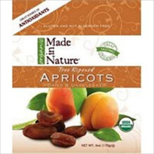 Made in Nature, Szerves Szárított Barack, Fákon Érlelt és Nitrózusszintment, 6 oz (170 g)