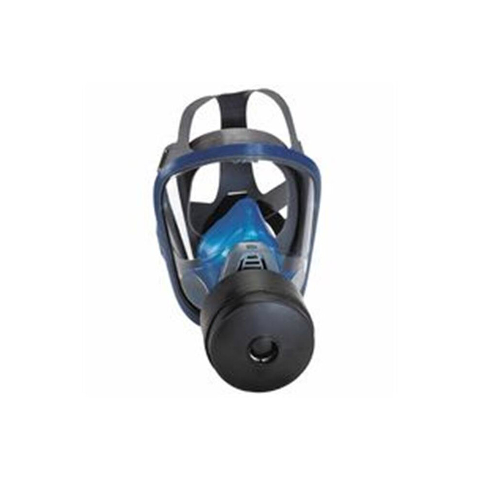 Chin-Type Gas Mask, Medium, Silicone, Particles, Vapors And Gases 747216311154