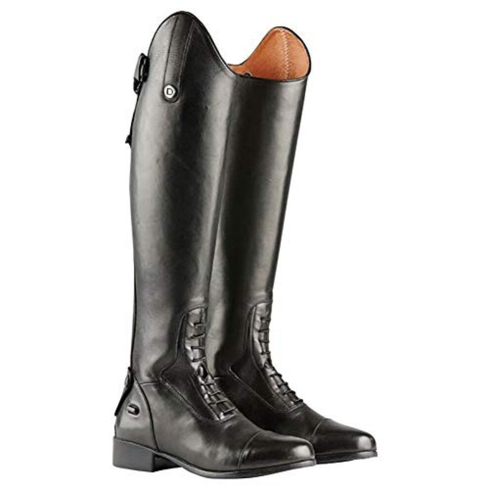 (7.5 UK Regular Regular, Black) Dublin Womens/Ladies Galtymore Tall Leather Field Boots