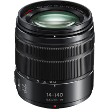 PANASONIC Lumix G Vario 14-140mm F3.5-5.6 II Asph. Vermogen O.I.S. Zwart