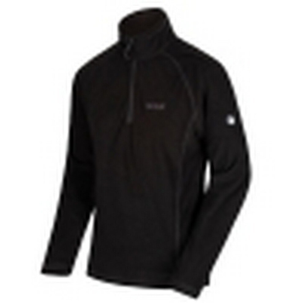 (S, Black) Regatta Great Outdoors Mens Montes Fleece Top