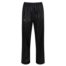 (M, Black) Regatta Great Outdoors Womens/Ladies Adventure Tech Pack It Waterproof Overtrousers