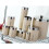 Premier Housewares Premier Housewares Tea, Coffee & Sugar Canisters, Red 2