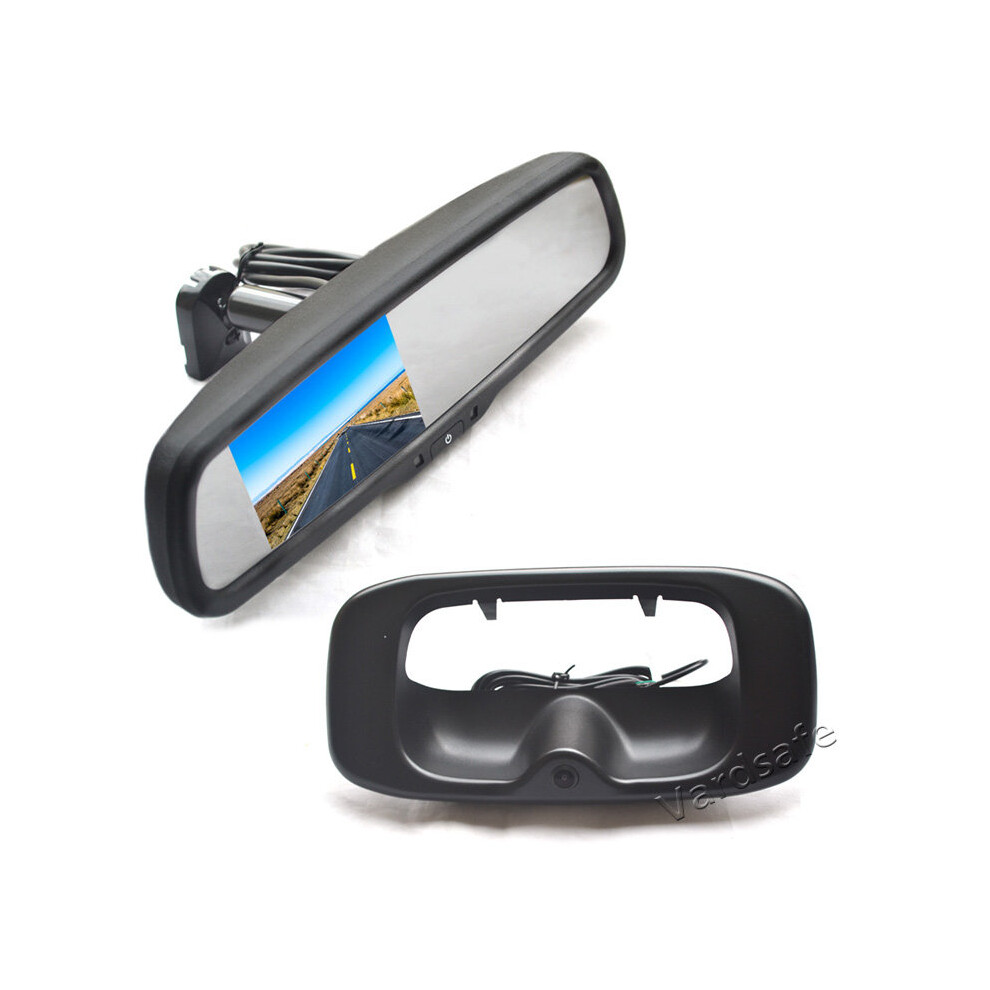 Vardsafe Reverse Backup Camera + Replacement Rear View Mirror Monitor For Chevrolet Silverado / Gmc Sierra (1999-2006) 8414756269116